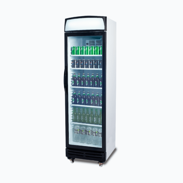 Bromic GM0374LB-NR Upright Display Fridge - 372L - 1 Door - Flat Glass - Image 3