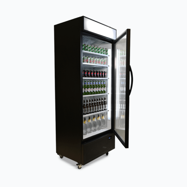Bromic GM0690LB Upright Display Fridge - 659L - 1 Door - Flat Glass - Lightbox - Image 2