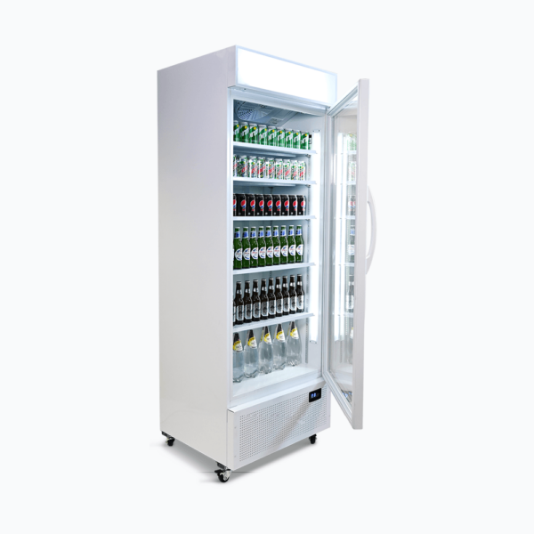 Bromic GM0690LW Upright Display Fridge - 659L - 1 Door - Flat Glass - Lighbox - Image 2