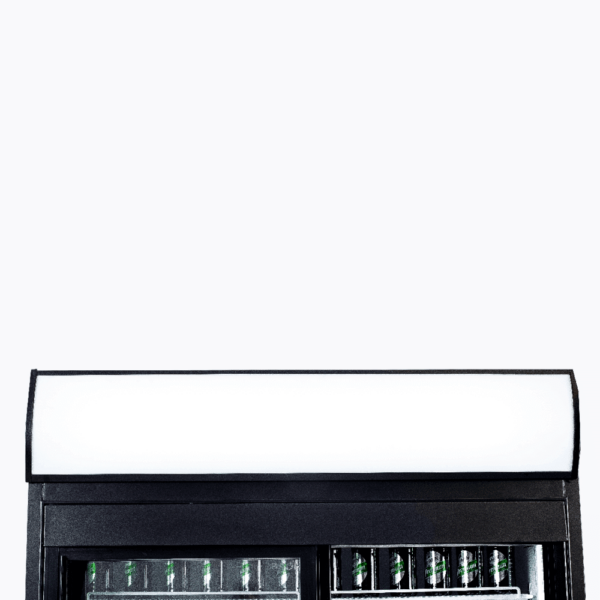 Bromic GM0980LS-NR Upright Display Fridge  - 945L - 2 Doors - Sliding - Flat Glass - Lightbox - Image 11
