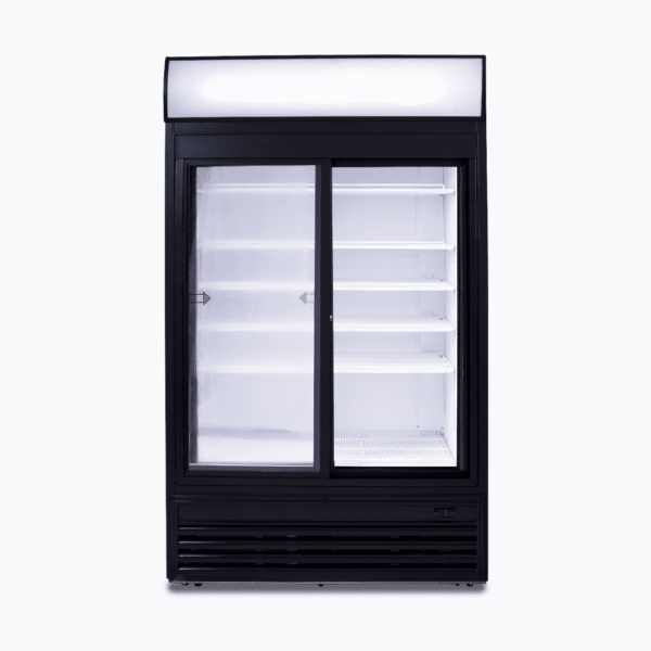 Bromic GM0980LS-NR Upright Display Fridge  - 945L - 2 Doors - Sliding - Flat Glass - Lightbox - Image 8