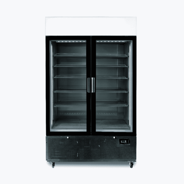 Bromic GM1100LB-NR Upright Display Fridge - 1082L - 2 Door - Flat Glass - Lightbox - Image 2