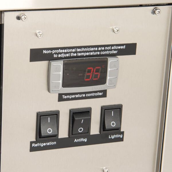 Bromic FD4T1200C-NR Cake Display - 1200mm - 4 Tier - Image 11