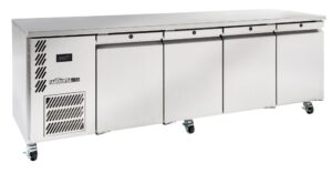 Williams BC200W-DR Wine Cabinet – Two Door Black Upright Wine Display Refrigerator