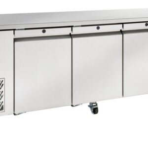 Williams BC200W-DR Wine Cabinet - Two Door Black Upright Wine Display Refrigerator
