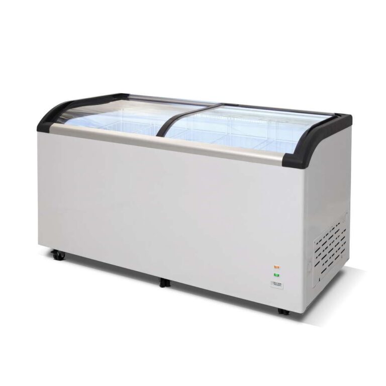 AG SD520Q Sliding Glass Door Chest Freezer 445L