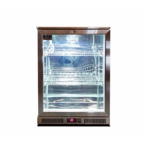 AG 1SBR-H Single Door Bar Fridge – Stainless Steel Body & Doors