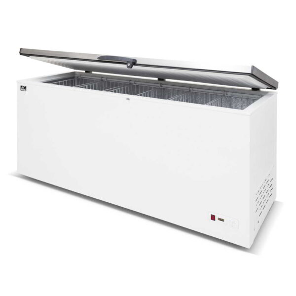 AG BD650S Stainless Lid Chest Freezer - 550 Litres - Image 2
