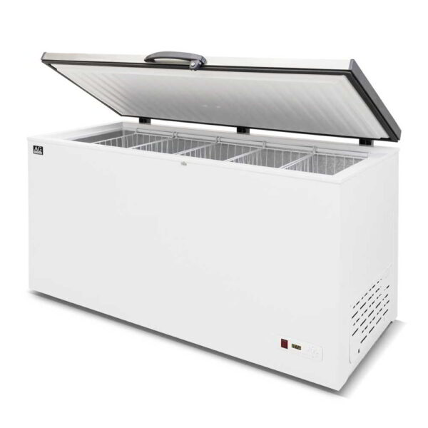 AG BD550S Stainless Lid Chest Freezer - 450 Litres - Image 2