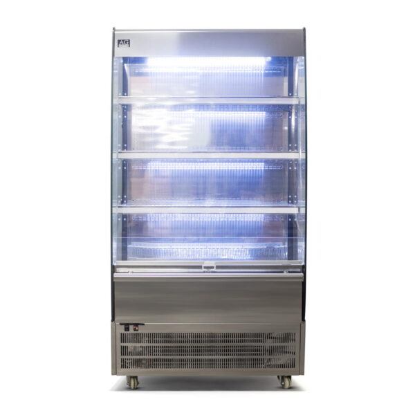 AG FGOR1000LC 1000MM - 500 Litre - Open Showcase Fridge - Image 5