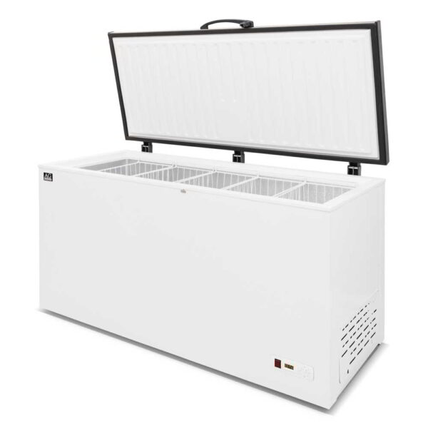 AG BD550S Stainless Lid Chest Freezer - 450 Litres - Image 3