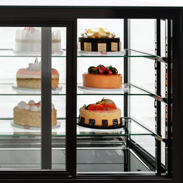 AG CS1200L3 Cake Showcase - 4 Layer - 390 Litre - 1200mm - Image 5