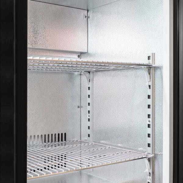 AG 2BBR-H Twin Door Bar Fridge - Black Body & Doors - Image 10