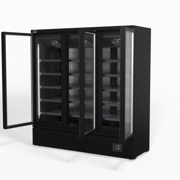 AG CSB1500 Supermarket Three Glass Doors Upright Display Fridge - 1539 Litre - Image 5