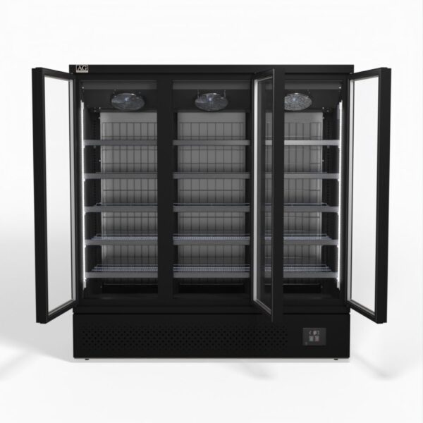 AG FSB1500 Supermarket Three Doors Upright Display Freezer - Image 4