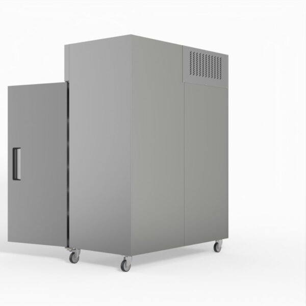 AG GNX1400BT 1300 Litre Upright Double Stainless Steel Door Freezer - Image 5