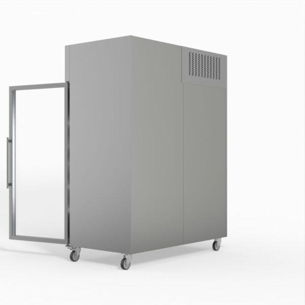 AG GNX1400TNG 1300 Litre Upright Double Glass Door Display Fridge - Image 7