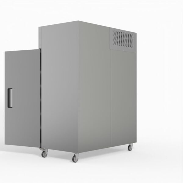 AG GNX1400TN 1300 Litre Upright Double Stainless Steel Door Fridge - Image 5