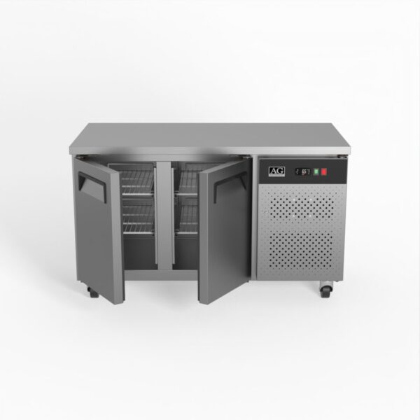 AG GNX3100BT Commercial Three Door Worktop / Under Bench Freezer 700mm Depth - Image 2