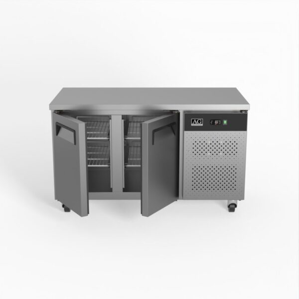 AG GNX2100TN Two Door Commercial Worktop / Under Bench Fridge 700mm Depth - Image 2
