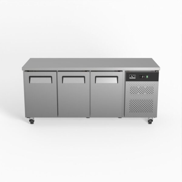 AG GNX3100TN Three Door Commercial Worktop / Under Bench Fridge 700mm Depth