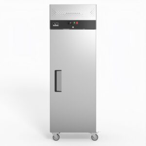 AG GNX400BT 429 Litre Upright Single Stainless Steel Door Freezer
