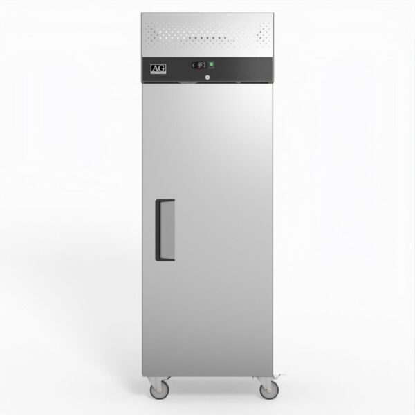 AG GNX400TN 429 Litre Upright Single Door Stainless Steel Door Fridge