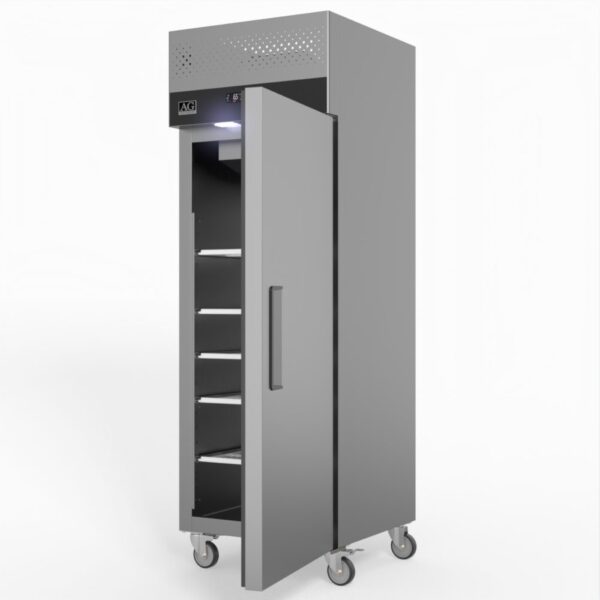AG GNX400TN 429 Litre Upright Single Door Stainless Steel Door Fridge - Image 4