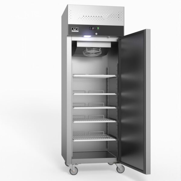 AG GNX400TN 429 Litre Upright Single Door Stainless Steel Door Fridge - Image 6