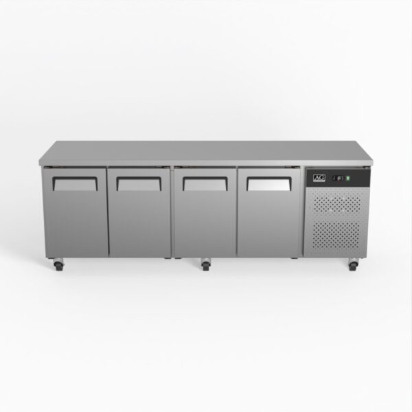 AG GNX4100TN Commercial Four Door Worktop / Under Bench Fridge 700mm Depth