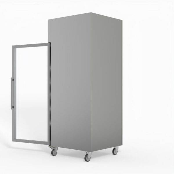 AG GNX650TNG 650 Litre Upright Stainless Steel Glass Door Fridge - Image 5