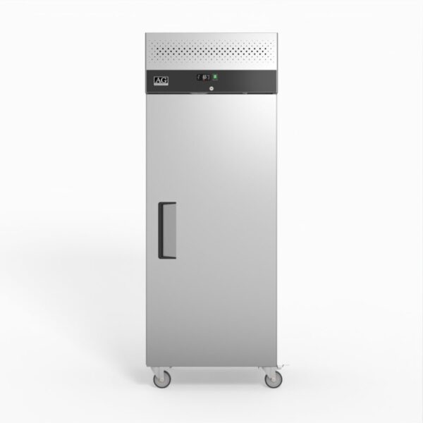 AG GNX650TN 650 Litre Upright Stainless Steel Door Fridge