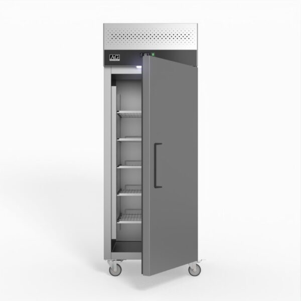 AG GNX650TN 650 Litre Upright Stainless Steel Door Fridge - Image 2