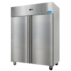 Nuline Two Door Laboratory Refrigerator Stainless Steel Solid Doors 1400 litres MF140TN
