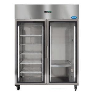 Nuline Chromatography Fridge Two Glass Doors Stainless Steel 1400 litres MF140TNG