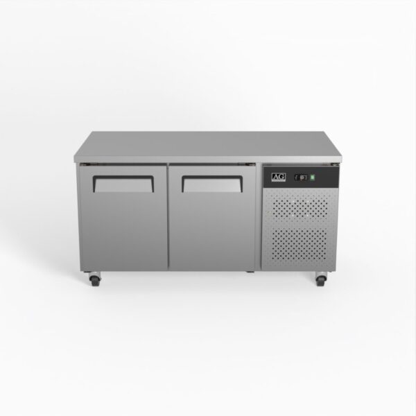 AG PAX2100TN Two Door Commercial Worktop / Under Bench Fridge 800mm Depth