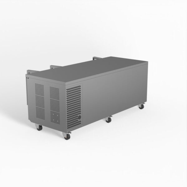 AG PAX3100TNG Three Door Commercial Glass Door Worktop / Under Bench Display Fridge 800mm Depth - Image 5