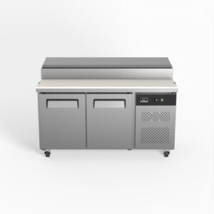 AG SH2000-800 2 Door Saladette Fridge – 8 x 1/3 GN Trays