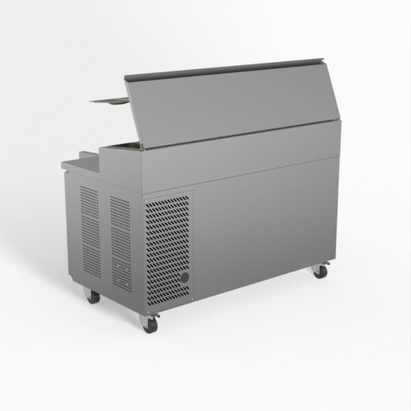 AG SH2000-800 2 Door Saladette Fridge - 8 x 1/3 GN Trays - Image 5