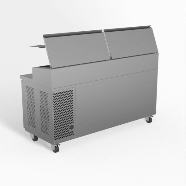 AG SH3000-700 3 Door Saladette Fridge – Fits 8 x 1/3 GN Trays - Image 5