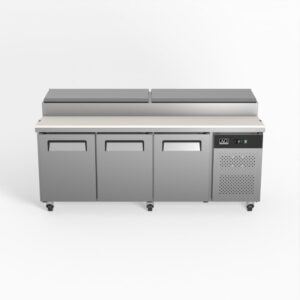 AG SH3000-800 3 Door Saladette Fridge – 10 x 1/3 GN Trays
