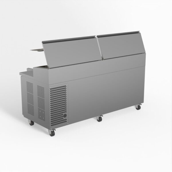 AG SH3000-800 3 Door Saladette Fridge - 10 x 1/3 GN Trays - Image 12