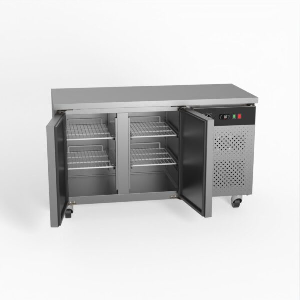 AG SLX2100BT Commercial Two Door Worktop / Under Bench Freezer 600mm Depth - Image 6