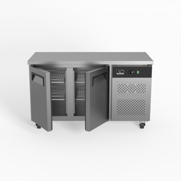 AG SLX2100TN Commercial Two Door Worktop / Under Bench Fridge 600mm Depth - Image 8