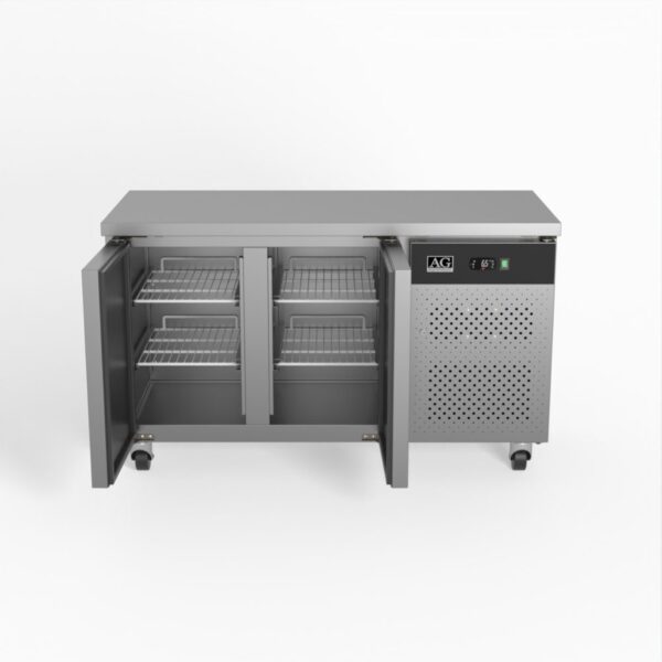 AG SLX2100TN Commercial Two Door Worktop / Under Bench Fridge 600mm Depth - Image 9