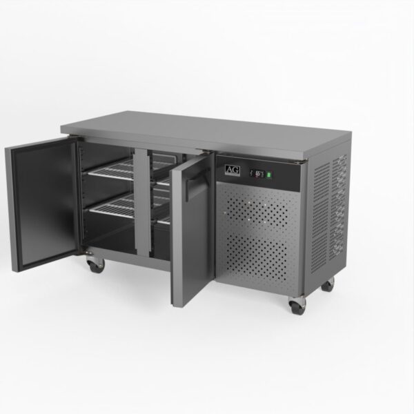 AG SLX2100TN Commercial Two Door Worktop / Under Bench Fridge 600mm Depth - Image 10