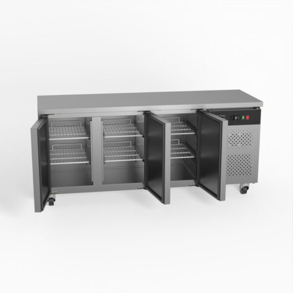 AG SLX3100BT Commercial Three Door Worktop / Under Bench Freezer 600mm Depth - Image 6