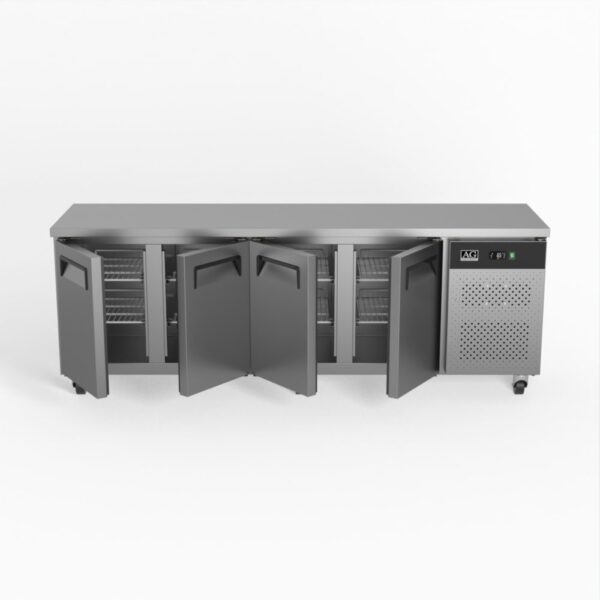 AG SLX4100TN Commercial Four Door Worktop / Under Bench Fridge 600mm Depth - Image 2