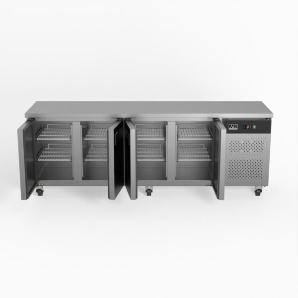 AG SLX4100TN Commercial Four Door Worktop / Under Bench Fridge 600mm Depth - Image 3