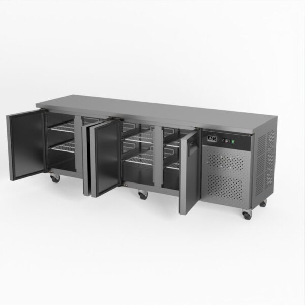 AG SLX4100TN Commercial Four Door Worktop / Under Bench Fridge 600mm Depth - Image 4
